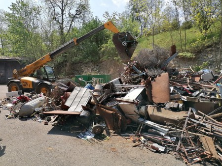 Sběr železného šrotu